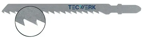 DECOUPEERZAAGBLAD TOTALE LENGTE 100 MM TANDVERDELING 4 MM DIKTE 1,27 MM HCS 25 S