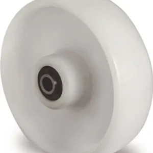 RESERVE-WIEL WIEL D. 150MM DRAAGVERMOGEN 300KG POLYAMIDE WIT AS-D. 20MM NAAFL
