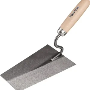 METSELAARSTROFFEL LENGTE 180 MM BREEDTE 125 MM MET BEUKENHOUTEN HEFT, S-HALS STA