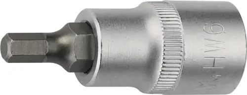 DOPSLEUTELBIT 1/2 INCH BINNEN-6-KANT SLEUTELWIJDTE 14 MM LENGTE 55 MM TECWERK