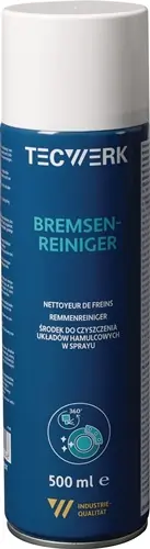 REMMENREINIGER ACETONHOUDEND 500 ML SPUITBUS TECWERK