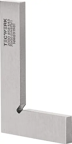 HOEK DIN 875/I BEENLENGTE 100X70MM ZONDER AANSLAG TECWERK