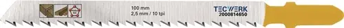 DECOUPEERZAAGBLAD TOTALE LENGTE 100 MM TANDVERDELING 2,5 MM DIKTE 1,45 MM HCS 5