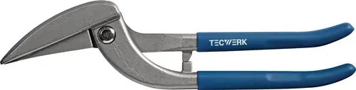 PELIKAAN(DOORLOOP-)SCHAAR TOTALE LENGTE 300 MM RECHTS KWALITEITSSTAAL KUNSTSTOF