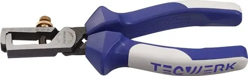DRAADSTRIPTANG LENGTE 160 MM VERCHROOMD MEERCOMPONENTENHULZEN MET OPENINGSVEER