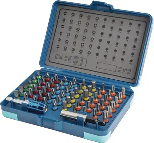 BITASSORTIMENT 62-DELIG SLEUF/PH/PZD/TX/6KT. TECWERK