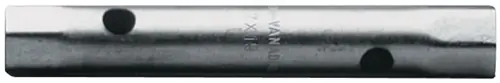 PIJPDOPSLEUTEL SLEUTELWIJDTE 13 X 17 MM LENGTE 150 MM BORINGS-D. 10,5 MM VERCHRO
