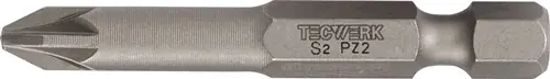 BIT 1/4 INCH PZD 2 LENGTE 50 MM TECWERK