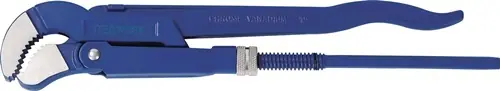 PIJPTANG, SCHUINE BEK TOTALE LENGTE 330 MM SPANWIJDTE 0-45 MM VOOR BUIZEN 1 INCH