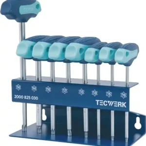 SCHROEVENDRAAIERSET MET T-GREPEN TX10-TX45 TECWERK
