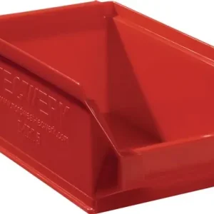 MAGAZIJNBAK L160/140XB100XH75MM PE ROOD TECWERK