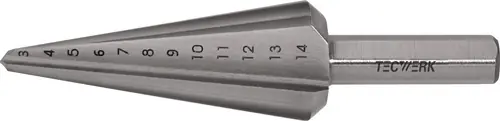 GETRAPTE PLAATBOOR BOORBEREIK 5-31 MM HSS TOTALE LENGTE 103 MM SNEDEAANTAL 2 TW