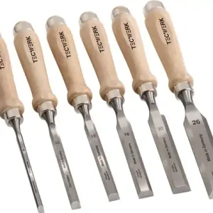 STEEKBEITELSET 6,10,12,16,20,26 MM HEFT VAN WIT BEUKENHOUT ULM VORM 6-DELIG DOOS
