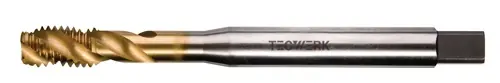 MACHINETAP DIN 371C M10X1,5 MM HSS-CO TIN 6H TECWERK