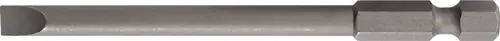 BIT VOOR SLEUFSCHROEVEN 4,5 MM LENGTE 89 MM 1/4 INCH E6,3 SNEDESTERKTE 0,6 MM TW