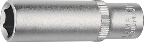 EXTRA LANGE DOPSLEUTELBIT 1/4 INCH 6-KANT, LANG SLEUTELWIJDTE 8 MM LENGTE 50 MM