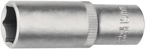 DOPSLEUTELBIT 1/2 INCH 6-KANT SLEUTELWIJDTE 10 MM LENGTE 77 MM TECWERK