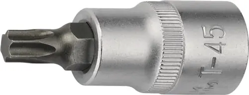 DOPSLEUTELBIT 1/2 INCH TX T45 LENGTE 55 MM TECWERK