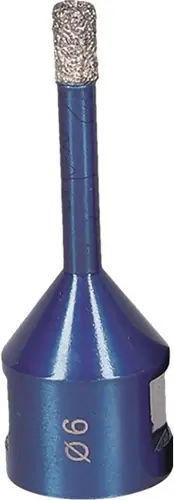 DIAMANT-TEGELBOOR PRO M14 ø 6 MM LENGTE 60,5 MM 1-DELIG SEGMENTAANTAL 1 M14 TECW