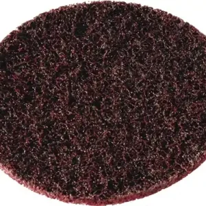 SCHUURLINNENSCHIJF ø 125 MM COARSE BRUIN NIET GEPERFOREERD TECWERK