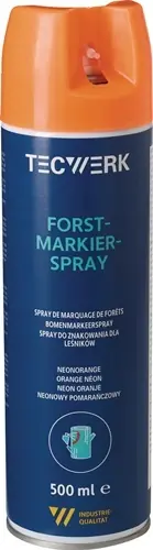 BOMENMARKEERSPRAY NEONORANJE 500 ML SPUITBUS TECWERK