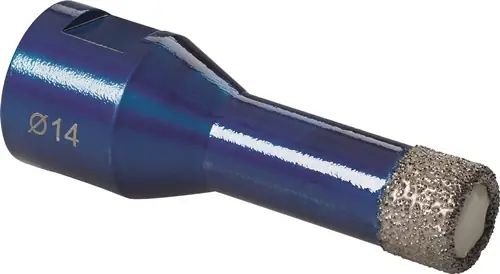 DIAMANT-TEGELBOOR PRO M14 ø 14 MM LENGTE 60,5 MM 1-DELIG SEGMENTAANTAL 1 M14 TEC