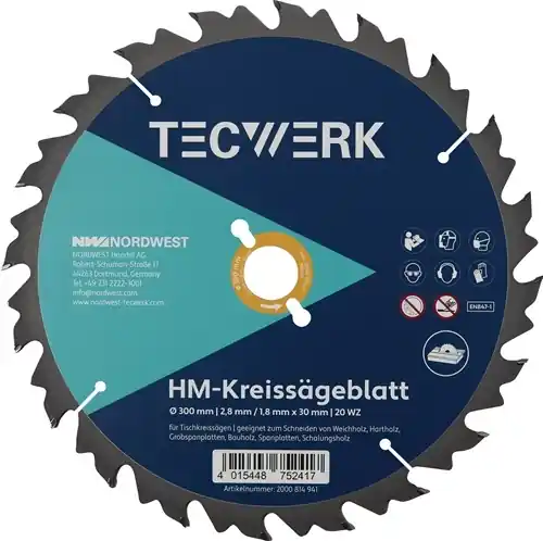 TAFELCIRKELZAAGBLAD BUITEN-Ø 400 MM AANTAL TANDEN 28 WZ GAT 30 MM SNIJBREEDTE 3,