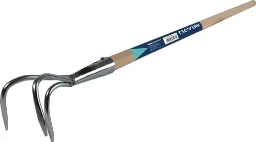 TUINHARKJE 75 MM 3 TANDEN STAAL / HOUT TECWERK
