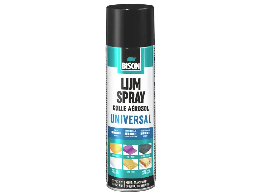 BISON LIJMSPRAY UNIVERSAL 200 ML NL/FR