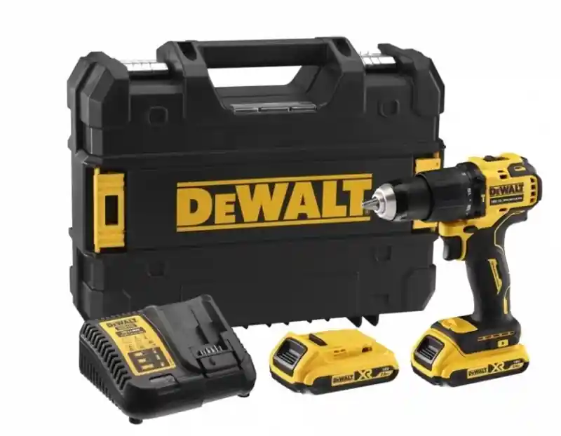 DEWALT DCD 709D2T-QW 18V KLOPBOORMACHINE MET 3 ACCU'S