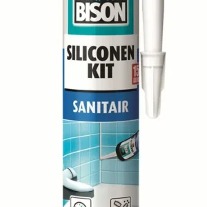 BISON SILICONENKIT WIT KOKER 300 ML NL