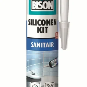 BISON SILICONENKIT TRANSPARANT KOKER 300 ML NL