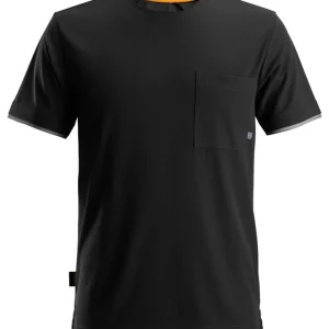 ALLROUNDWORK, 37.5® TECHNOLOGIE T-SHIRT MET LANGE MOUWEN, ZWART (0400), L