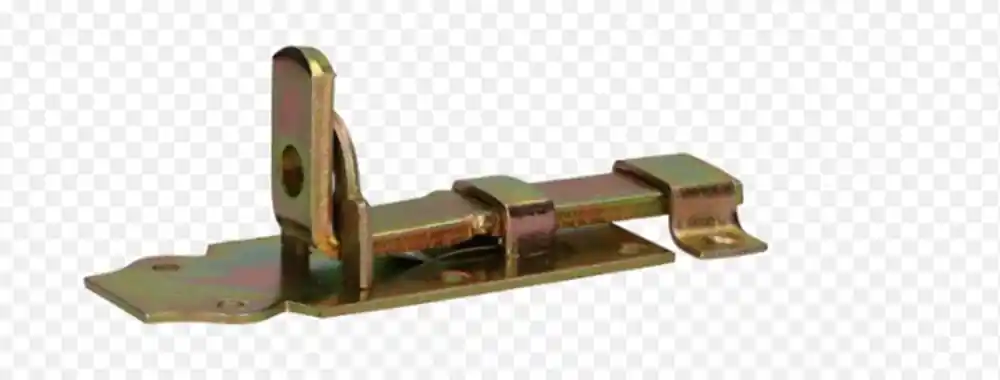 HANGSLOTSCHUIF VLAK 120MM GEEL