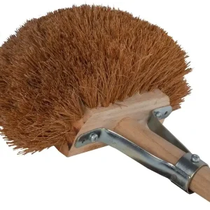 RAGEBOL - HOUT - KOKOSHAREN - 25 CM - HOUTEN STEEL - 200 CM