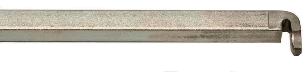 STAAF 7-150CM BULK PER 10 STAAF VOOR KRUKESPAGNOLET 7E, LENGTE 150 CM,