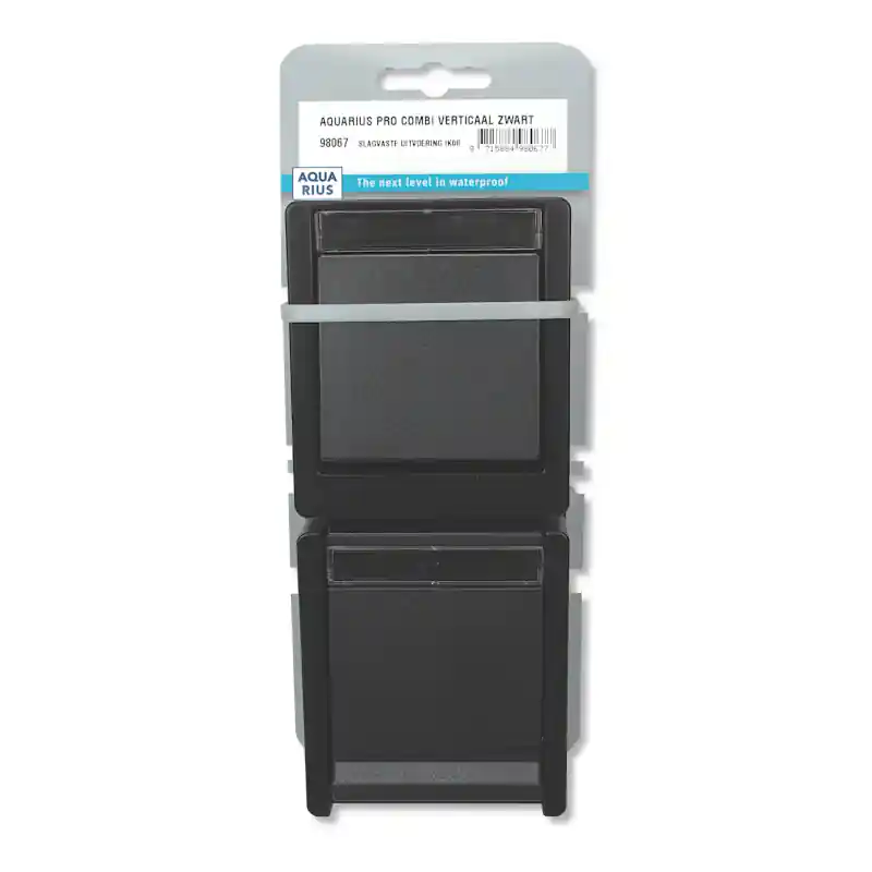 AQUARIUS PRO COMBI VERTICAAL ZWART