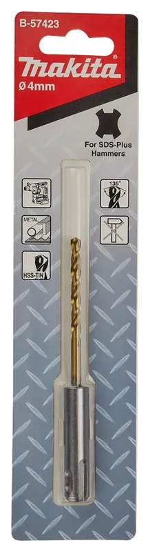 MAKITA METAALBOOR 4,0X105MM B-57423