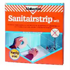 ALABASTINE SANITAIRSTRIP WIT 5 METER