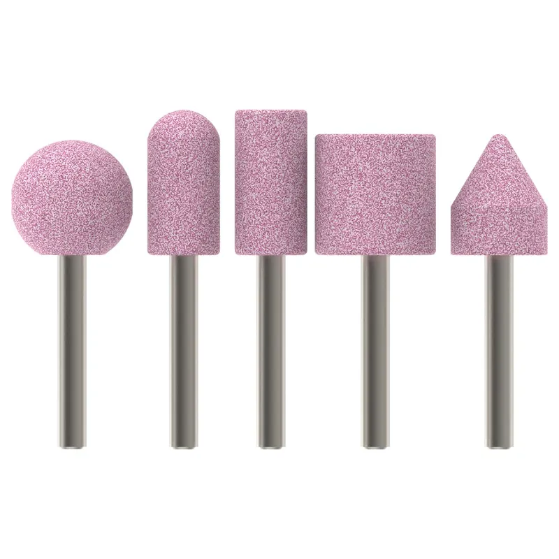 SET DE 5 MEULES SUR TIGE PRO 25MM G60