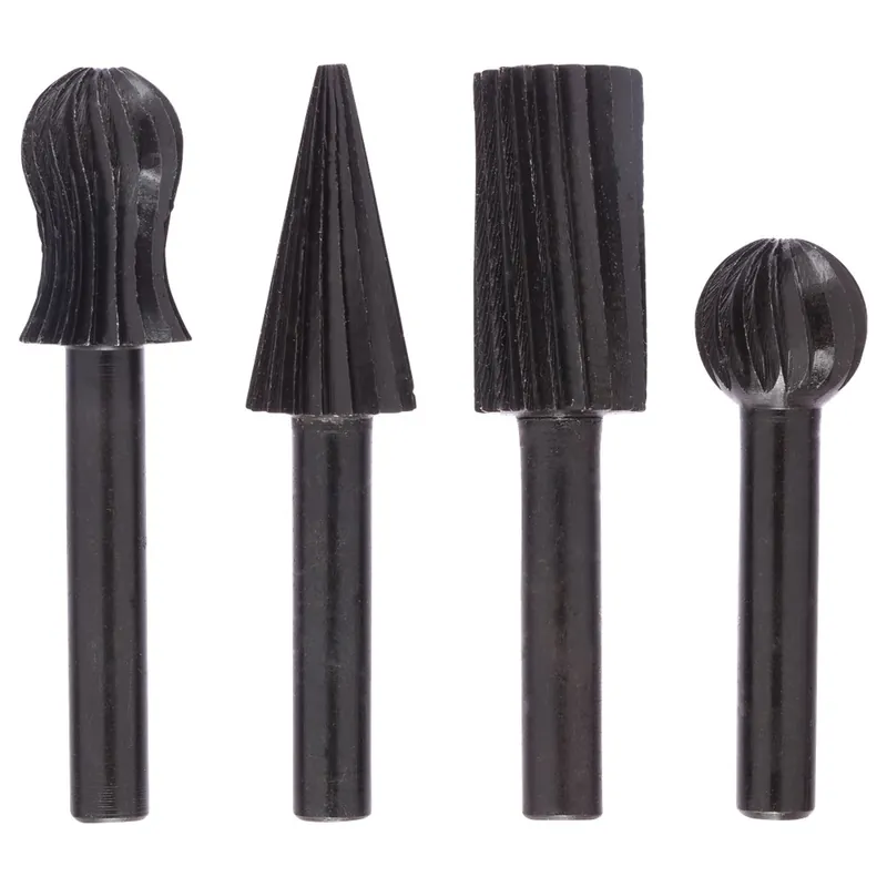 4D SET HOUTRASP EN VIJL 6X13MM