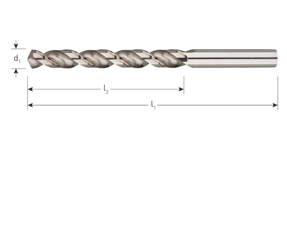 HSS-G SPIRAALBOOR, DIN 338, TYPE W (ALUMINIUM), ø8,5