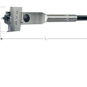 VERSTELBARE SPEEDBOOR, L=128, ø15-45