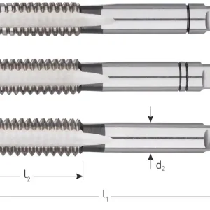 HSS HANDTAPPENSET, 3-DLG., DIN 352, BSW 3/4"-10