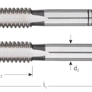 HSS HANDTAPPENSET, 2-DLG., DIN 2181, BSF 3/16"-32