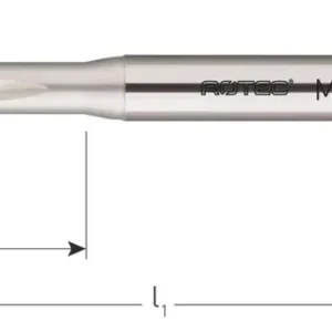 HSS-E MACHINETAP, DOORLOPEND, DIN 371, M5