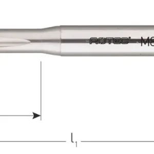 HSS-E MACHINETAP '800', DOORLOPEND, DIN 371, M10 (L)