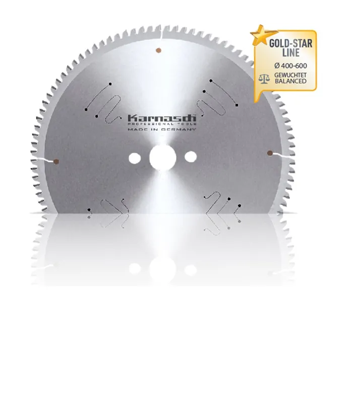 HM-ZAAGBLAD ALU NEG. GOLD 420X4,0/3,2X30MM 120TFN/111100
