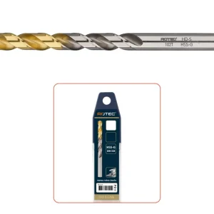 HSS-G SPIRAALBOOR, DIN 338, TYPE HD-S, TIN-TOP, ø8,8
