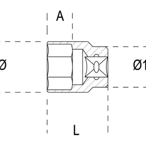BETA 920A 12-DOPSLEUTELS ZESKANT